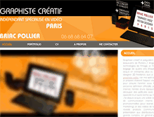 Tablet Screenshot of graphiste-video.fr